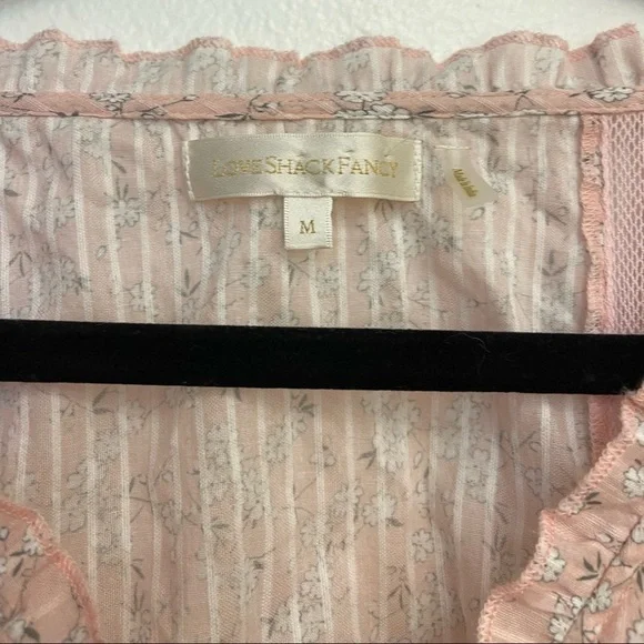 LoveShackFancy Sutton Dress Rosemist - Picture 4 of 6